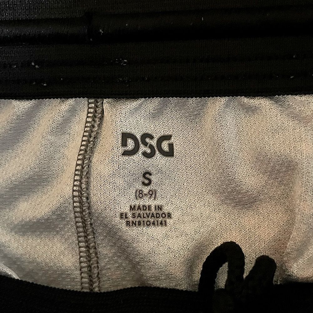 New! Kids DSG Black, Orange and White athletic shorts. Size Small (8-9) - Picture 4 of 4